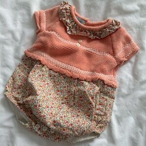 🍑 Dulces Floral Bubble Romper